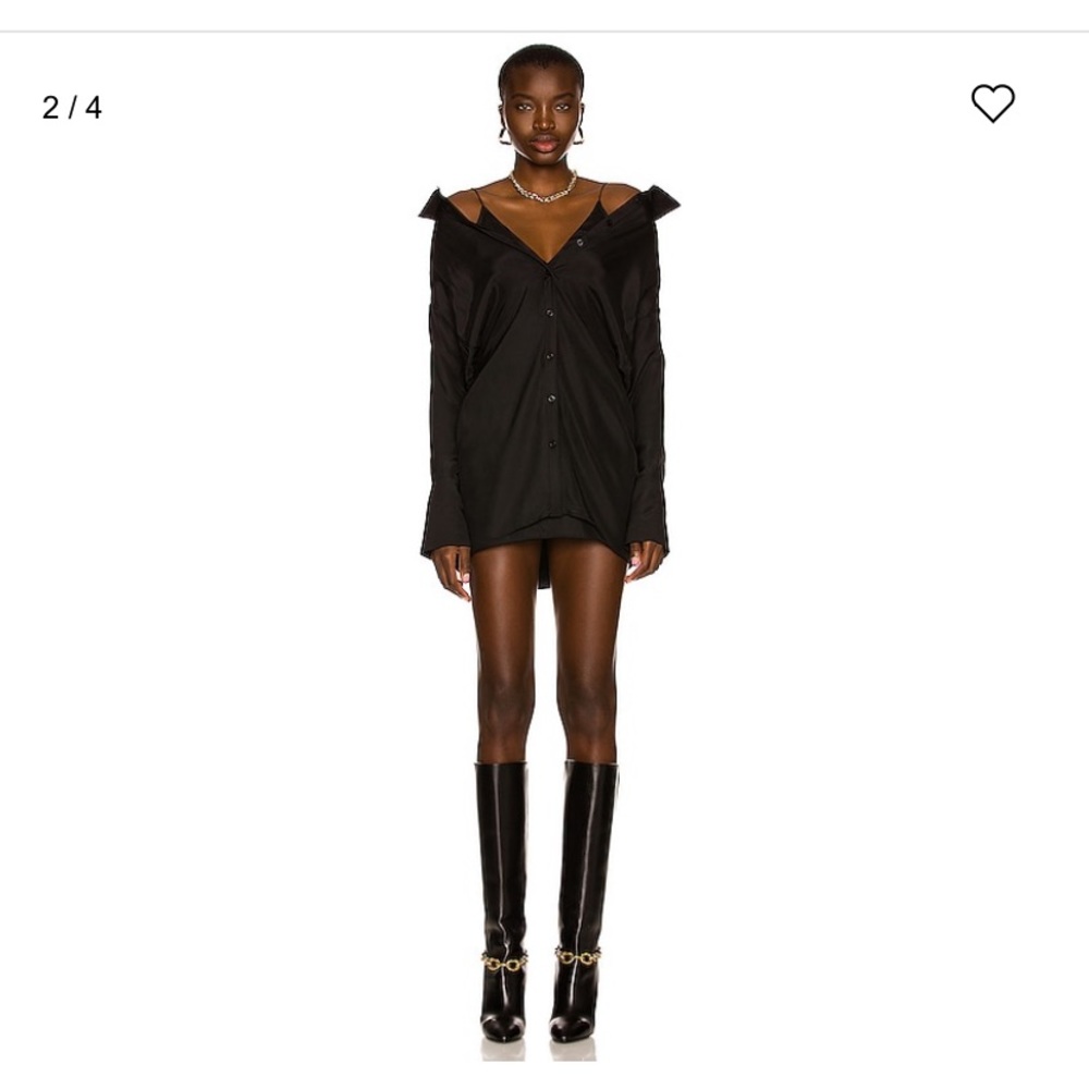 GAUGE81 - Otsuki Silk Mini Shirt Dress
